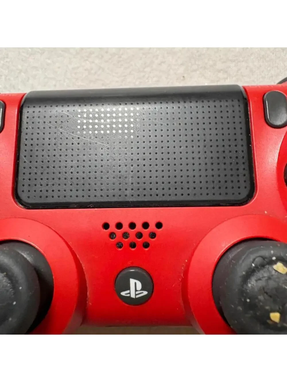 Sony DualShock 4 Wireless Controller PS4 Magma Red CUH-ZCT2U Worn Right